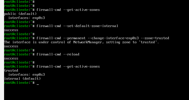 firewall-cmd ejemplo