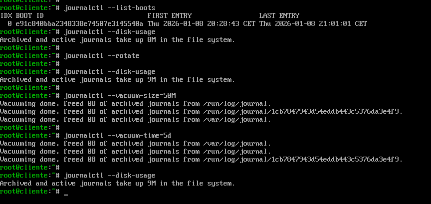 logs persistent conf