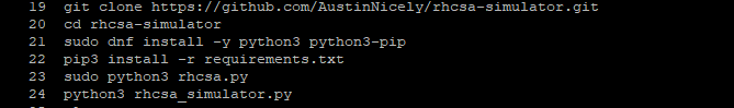 rhcsa sim ejemplo