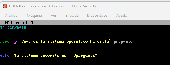 Script basico