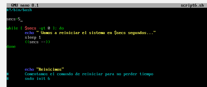 Ejemplo bucle while