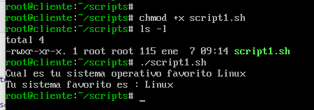 resultado script basico