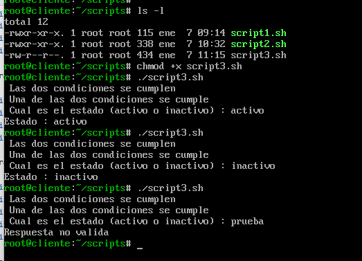 Resultado condicional compuesto
