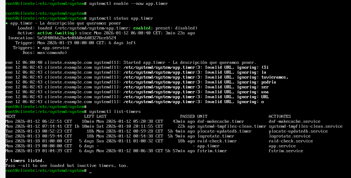 systemd timer ejemplo